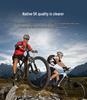 5K HD Sports Camera with Image Stabilization, Dual Color Screen & WiFi Remote for Outdoor Cycling