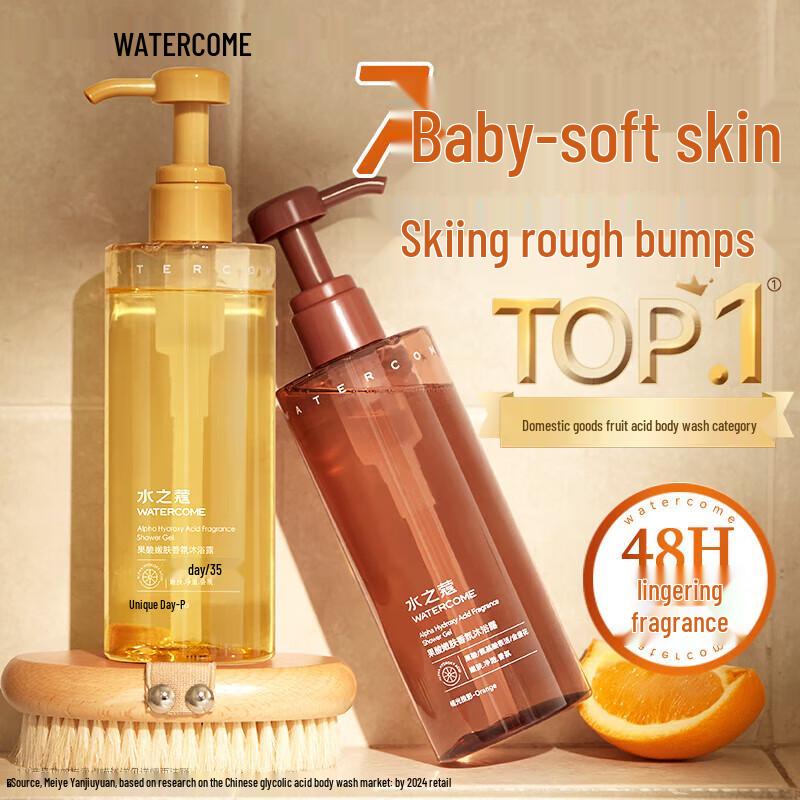 

Гель для душу Watercome з фруктовими кислотами - Літній грейпфрут