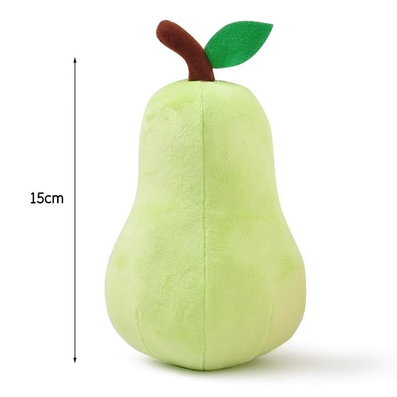 Plush Fruit Toys Set With Soft Pp Cotton For Kids Role Play And Educational Games