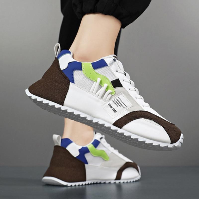 Men Sneaker Spring 2025 Fashion Breathable Casual Sneakers Shoes for Men Autumn Anti Slip Gym Trainer Basketball Tennis Athletic