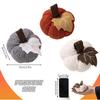 1pcs Artificial Pumpkin Knitted Soft Wool Pumpkin Ornaments Reusable For Home Thanksgiving Harvest Party Halloween Decorations