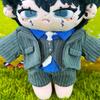 niannyyhouse Plush Clothes Suit, Multicolor, Fits 10-20cm Plush, Dress-Up Accessory (Brown, 10-15cm)