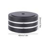4PCS Audio Isolators Amplifier Shock Absorber Aluminum Alloy Vibration Damper Floor Protector Non-Slip for Speakers CD Amplifier