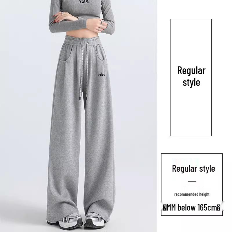 Nordamerika Frühling Stil Damen Schlankmachende Wolken-Yoga Weite Bein Fitnesshose