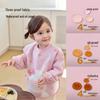 Nidoxiong Kids Waterproof Long-Sleeve Smock Bib