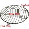 Stainless Steel Thickened Round Pot Rack for Grilling, Steaming, and Smoking Meat