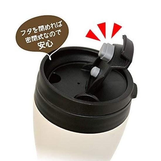 Doshisha Tumbler Lid Convenience Store Mug Direct Type Vacuum Insulation Drip 360ml Green