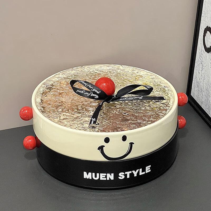 Smile Ceramic Snack Plate