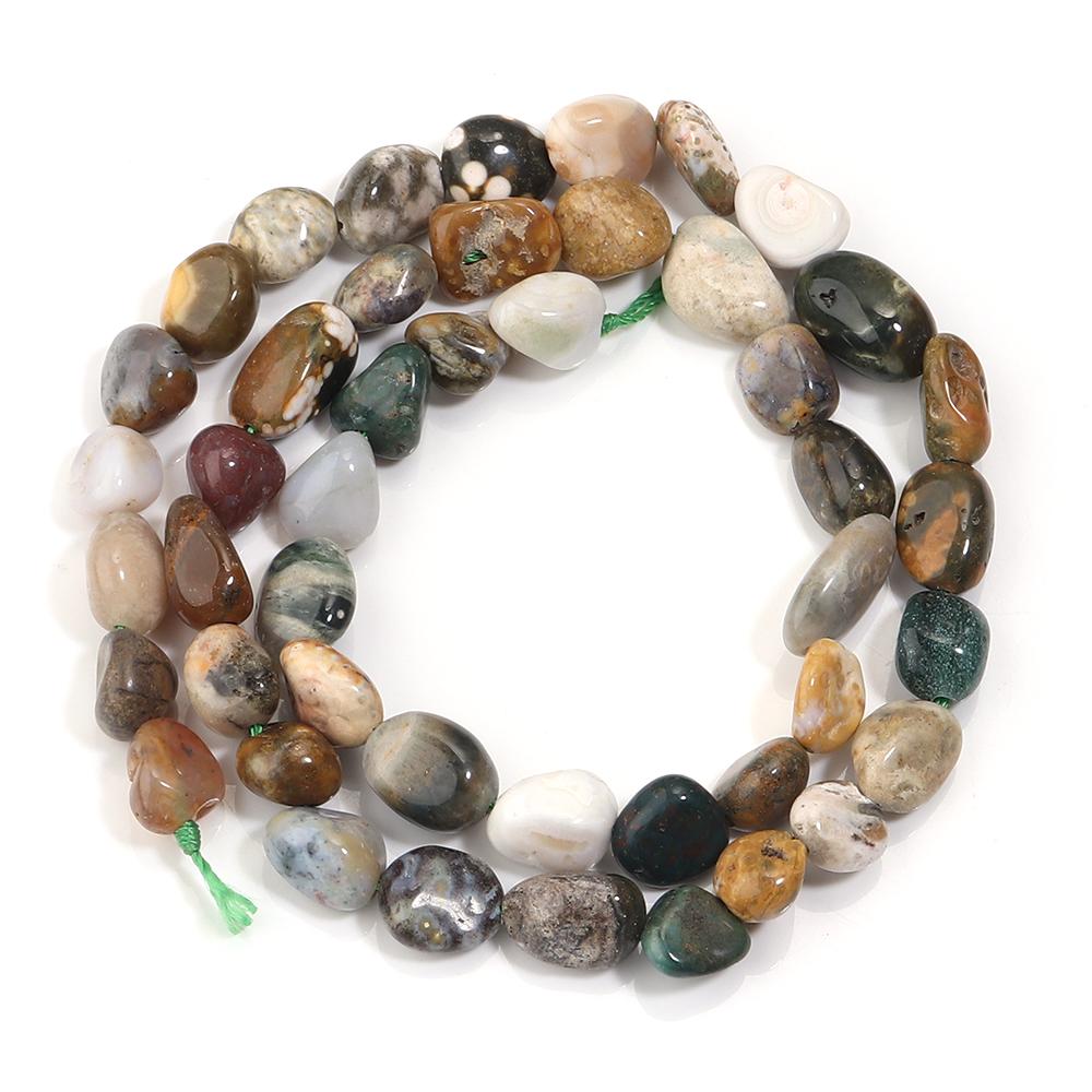 5-10mm Natural Irregular Stone Beads Agates Opal Jade Loose Spacer Beads For Making Jewelry DIY Bracelets Necklace Accessories