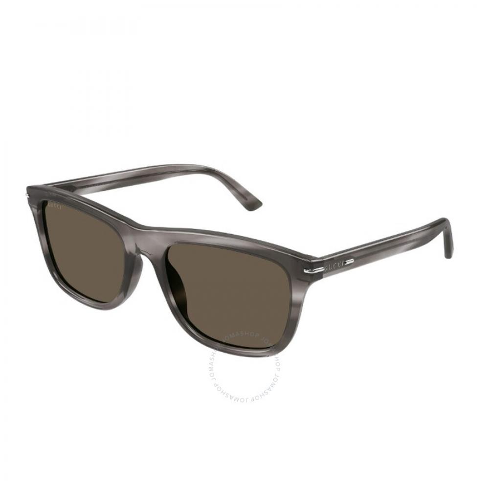

Gucci Brown Rectangular Men S SunglaSSeS gg1444S 003 55