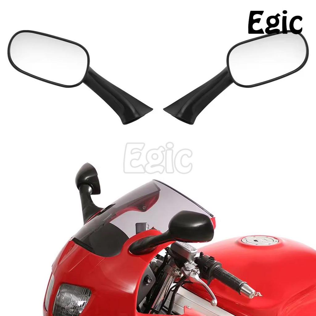 Gloss Black Rearview Mirrors for Honda VFR750F, VFR800, CBR900RR (1993-1997)