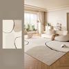 Modern Style Living Room Decoration Washable Carpet Home Fluffy Soft Rug Large Area Rugs for Bedroom Thick Plush Study Floor Mat