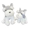 Fluffy Simulated Cute Schnauzer Plush Dog High Quality Delicate Home Decoration Creative Funny Soft Baby Gift Christmas Birthday