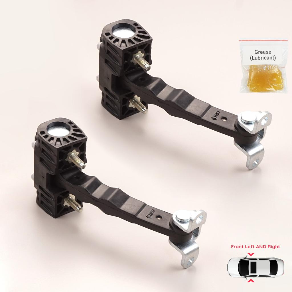 BDP1170-1 2 Pieces Front Left and Right Door Catch Hinge Brake Stop Check Strap Limiter Protection Lever Arm for Alfa Romeo 159 2004–2011 60690659
