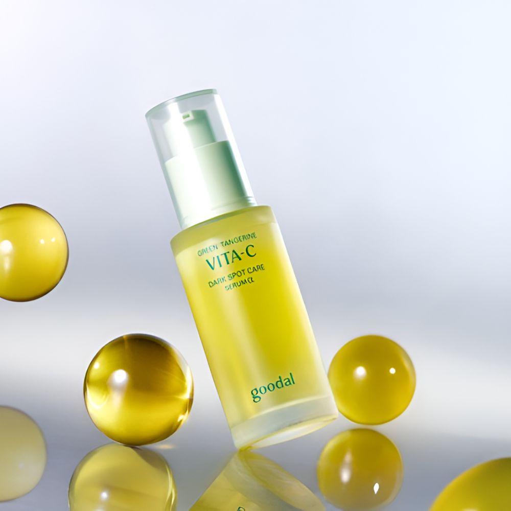 Goodal Green Tangerine Vita C Dark Spot Care Serum Special Set Brightening Serum 30ml + Cream 40ml