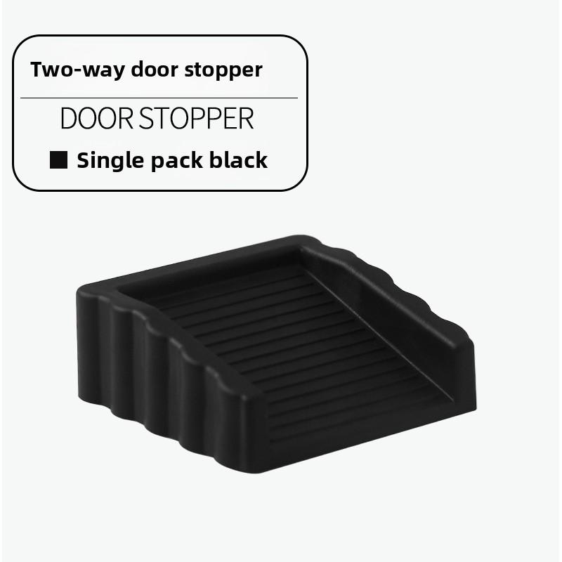 [Windproof Door Stopper] Windproof Door Stopper | Creative Plastic Matte Surface Wedge, Safety Door Blocker, Anti-Collision Door Stopper