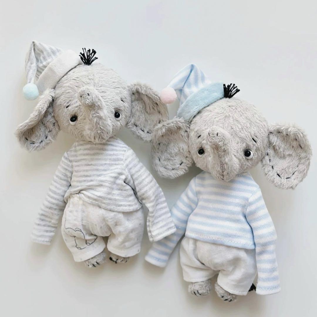 

[USED] Quiet Elephant Baby Baby Elephant Plush Toy Teddy Bear by an Overseas Artist
