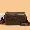 Torebka na jedno ramię, Retro i prosta, Torebka w kształcie poduszki z lekkim luksusem i modną fakturą, Torebka crossbody