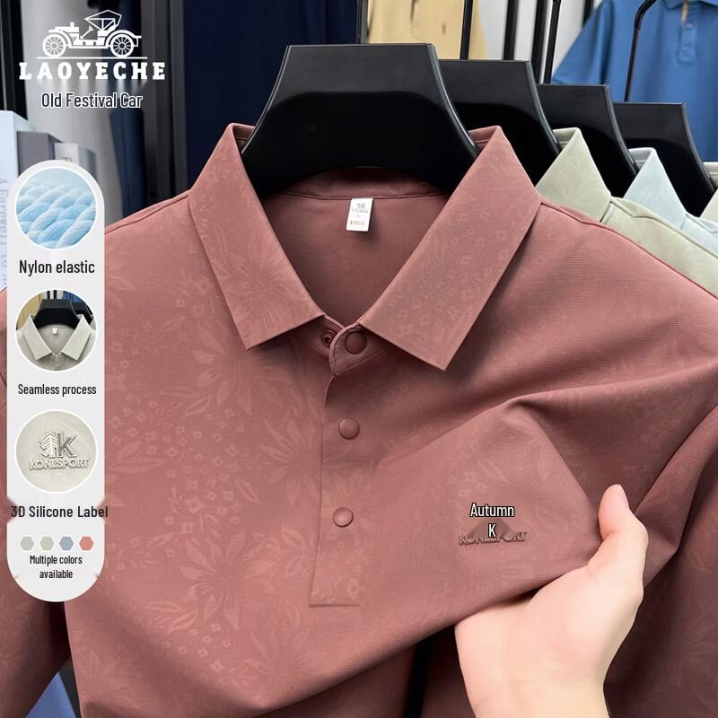 LAOYECHE Men s Dad Style Short Sleeve Polo Shirt 3XL