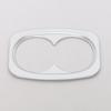 Rear Cup Holder - Matte Silver x1