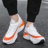 Herren Unisex Mode Sneaker Atmungsaktiv Bequem Runde Zehenpartie Laufschuhe Damen Trainer Dämpfung Paar Schnürschuhe Tennisschuhe