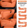 Fit For LYNK & Co 900Car  Specialized Second Row Seat Side Anti Kick Pad Leather Protective Cover Interior Modification