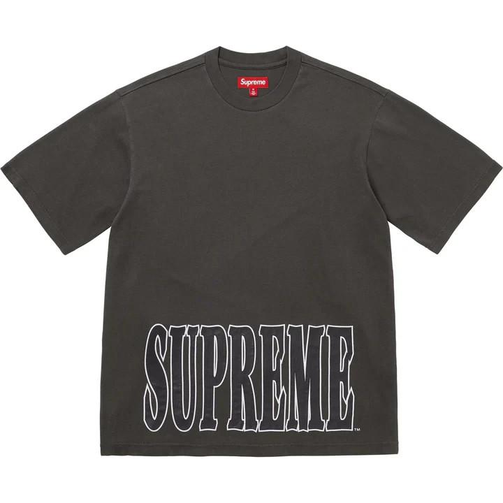 Supreme Cracked Stretch S/S Top Black