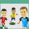 Pryskyřičná figurka fotbalové hvězdy 12 cm Domácí dekorace a ozdoba do auta Dárek pro chlapce**