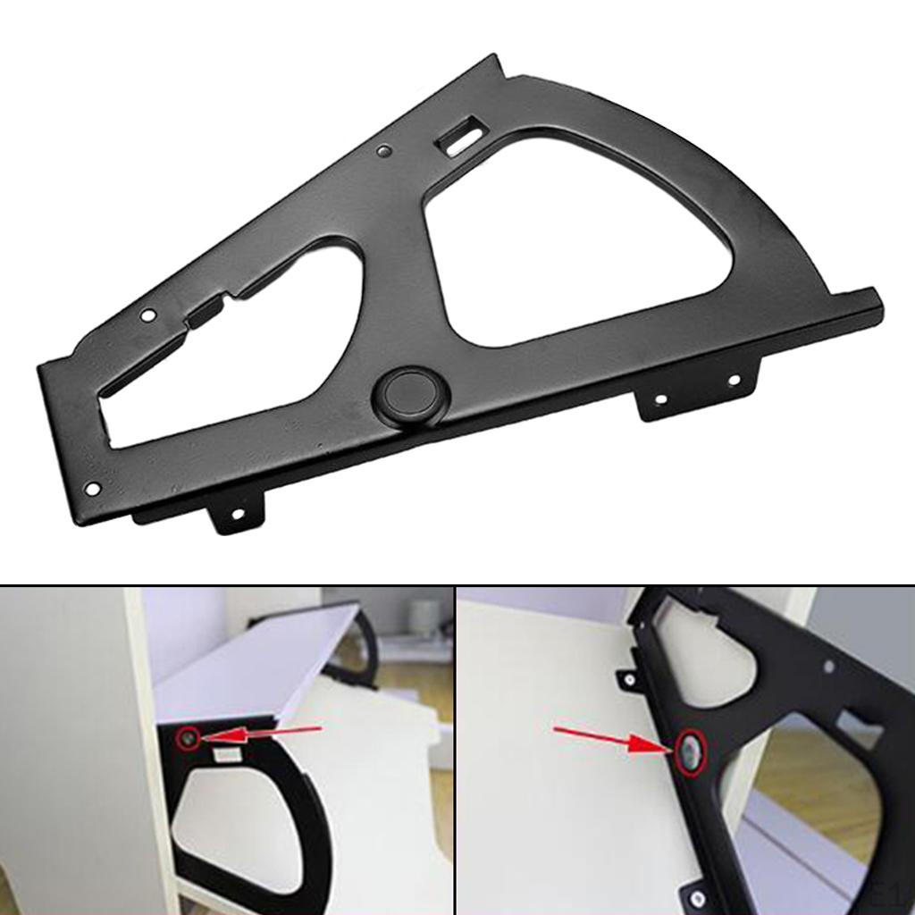 1/2/3 Layer Home Shoes Drawer Cabinet Hinges Flip Plate Rack w/Fittings Stainless Steel for