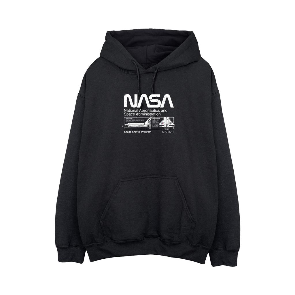 NASA Space-Shuttle-Hoodie für Herren