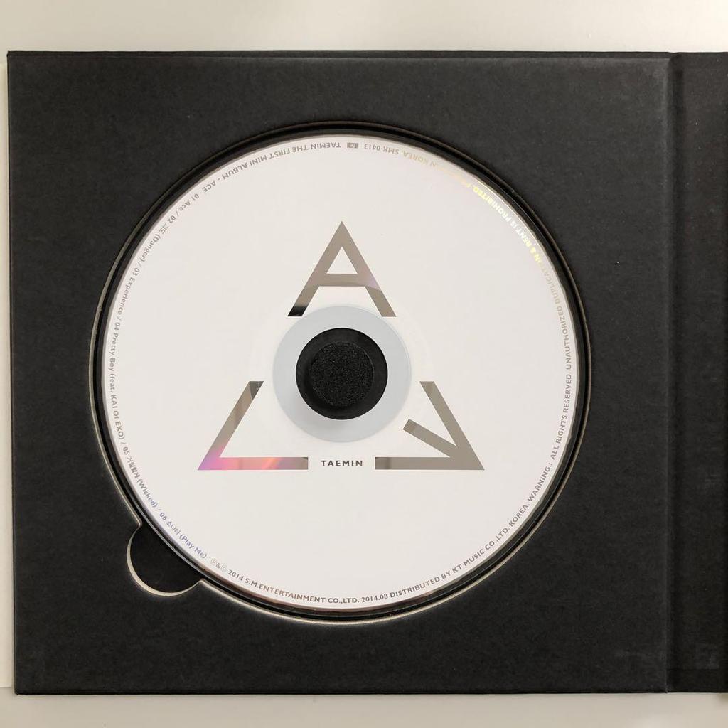 [USED] SHINee Taemin solo CD album bundle