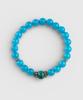 Shoveoff Svb-1021 Aqua Blue Stone Bead Bracelet 8Mm