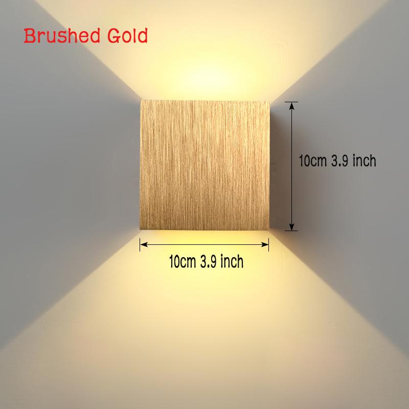 LED Indoor Lighting Wall Lamp Modern Home Lighting Decoration Sconce Aluminum Lamp AC85-265V For Bath Corridor NR-180