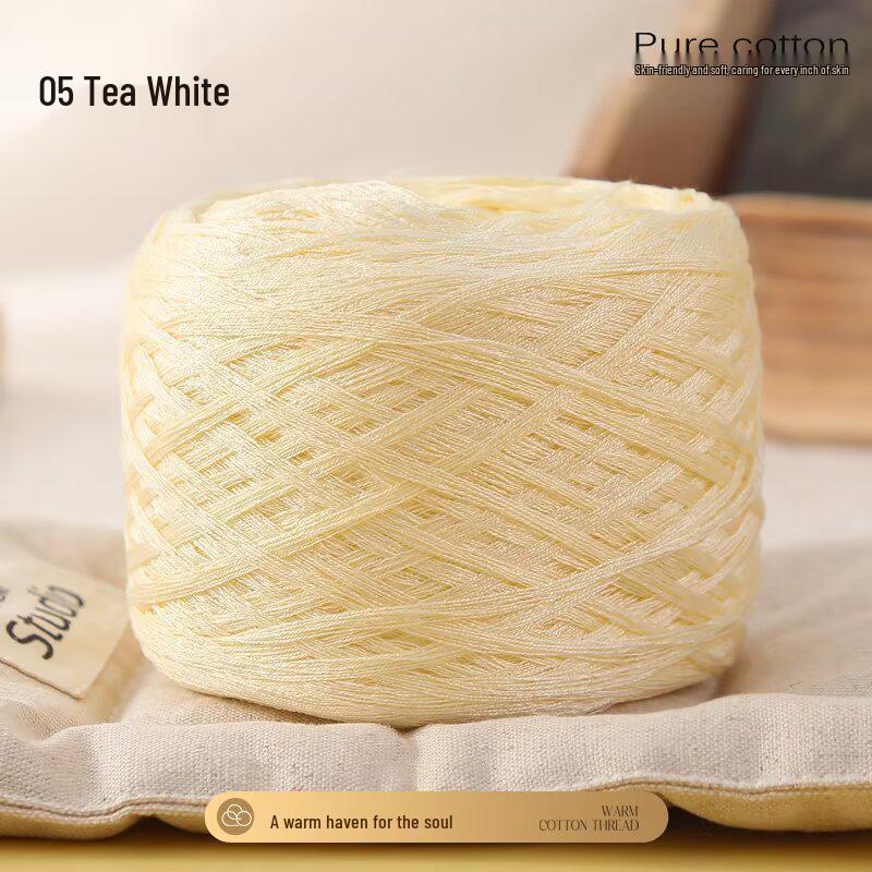 Bamboo Fiber Multi-strand Cotton Yarn - 100g for Handmade Knitting & DIY Crochet Scarf Hat Projects