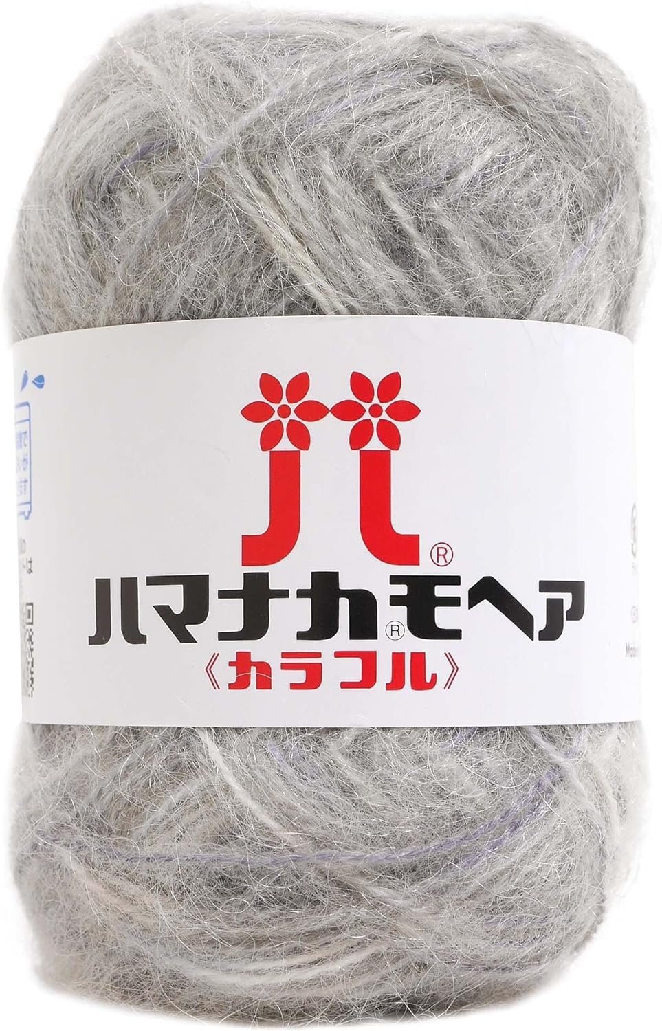 

Hamanaka Mohair Colorful Yarn Medium Thick Gray 25g 100m 10 Balls Set 0647 Set Col.301 Approx. серый