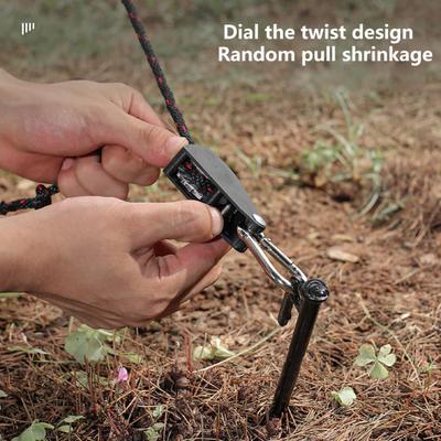 Nylon Ratsche Hänger Leicht Schnellverschluss Robust Seilzug Design Zelt Hebe Seil