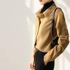 Women's Office Commuter Polished Shirt Solid Color Vintage Lining Shirt Female Long-sleeved Tops Spring and Autumn Winter