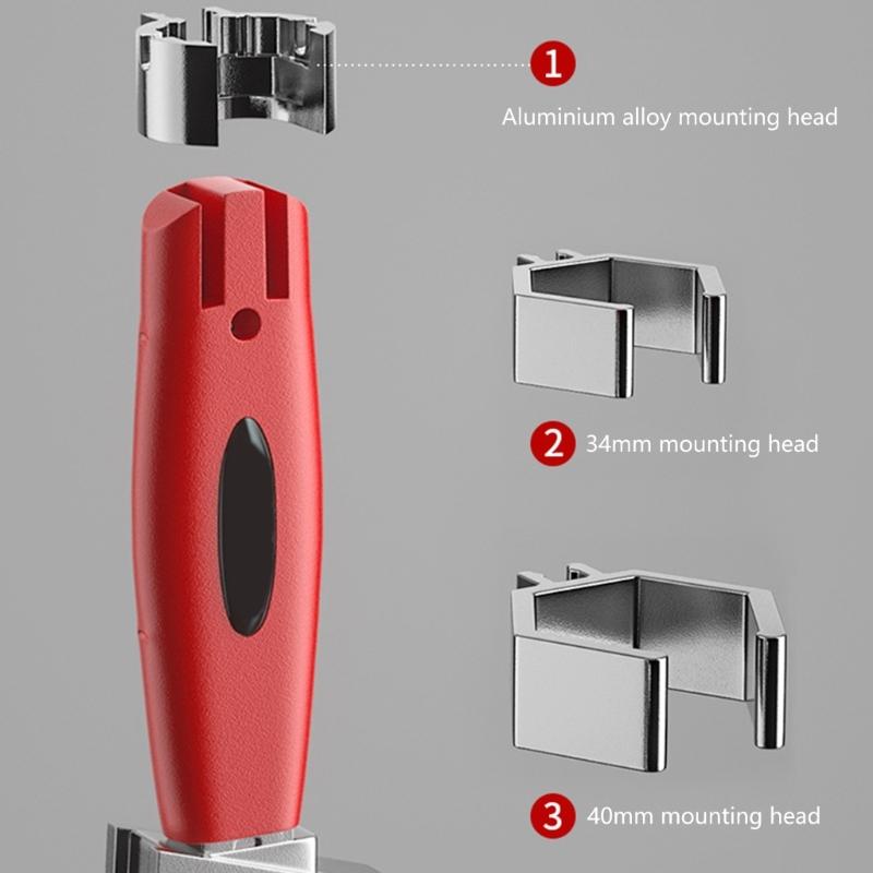 Adjustable Faucet Wrench for Tight Space Under Sink Wrench Faucet Tool Multifunctional Sink Plumbers Wrench for Bathroom
