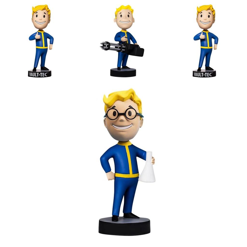 Fallout Vault Boy Resin Art Office Decor With Cartoon Style Sculptures For Fans