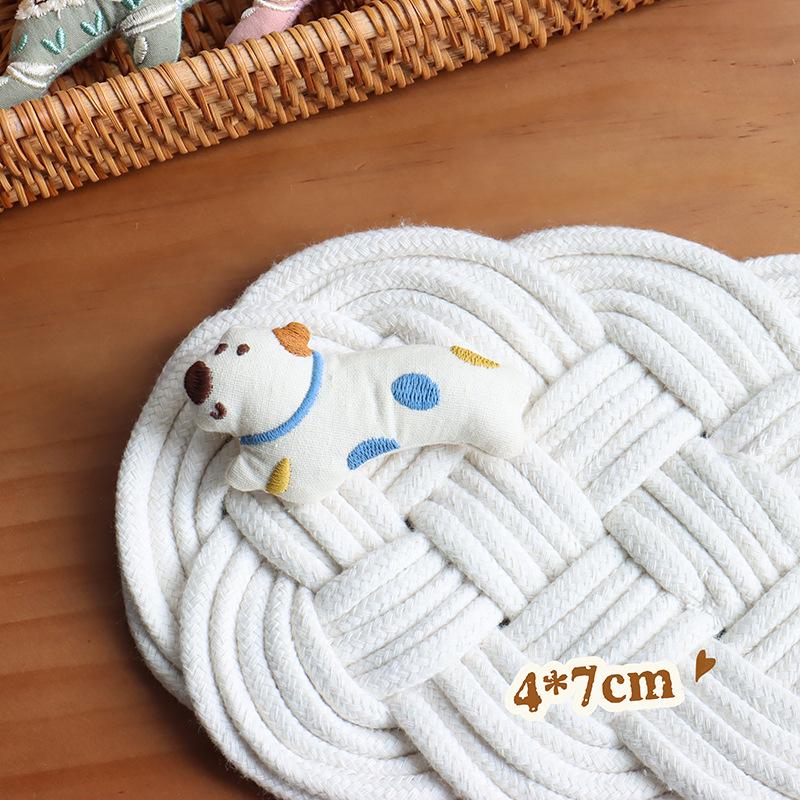 Korean Floral Rabbit & Cartoon Animal Hair Clip for Kids' Clothing Accessories