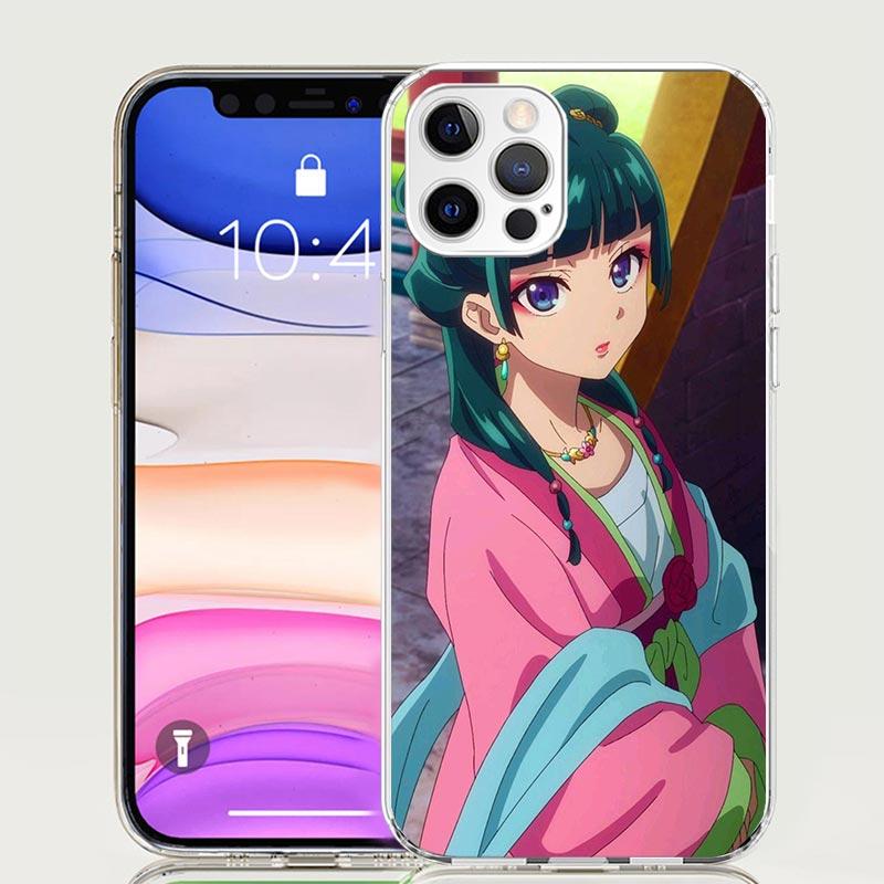 A-Apothecary D-Diaries Maomao Phone Case For iPhone 17 Air 16 15 Plus 11 14 Pro Max 13 Mini 12 7 8 + SE Pattern Art Customized C