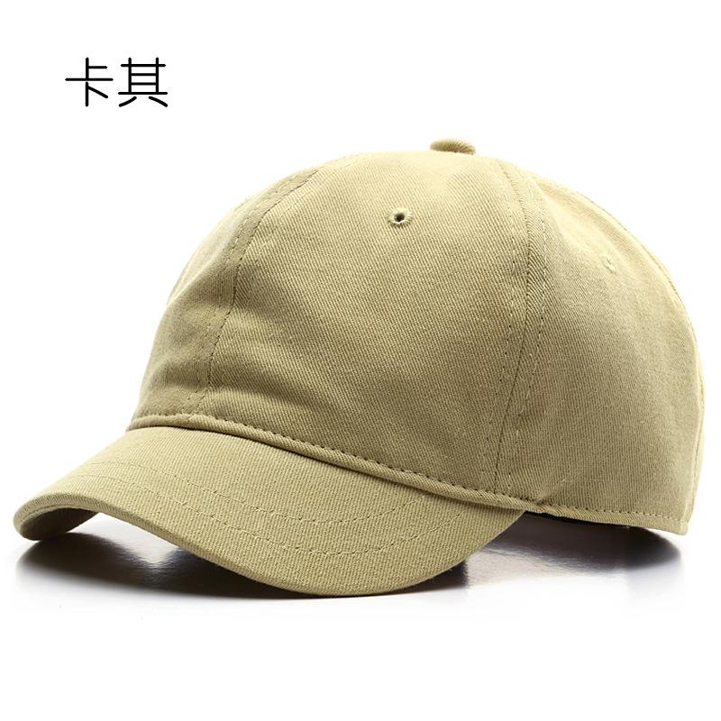 

Hat versatile autumn and winter fashion short brim baseball cap tide sports leisure summer cap Adjustable хакі