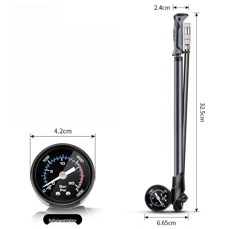 XPAY Portable Bicycle Fork Air Pump