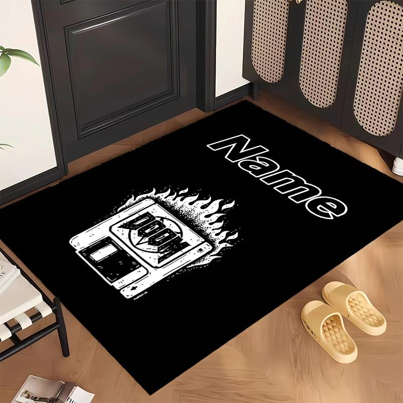 LOS (1) Personalizowany dywanik biurowy z imieniem Stylowa dekoracja do salonu, sypialni, kuchni