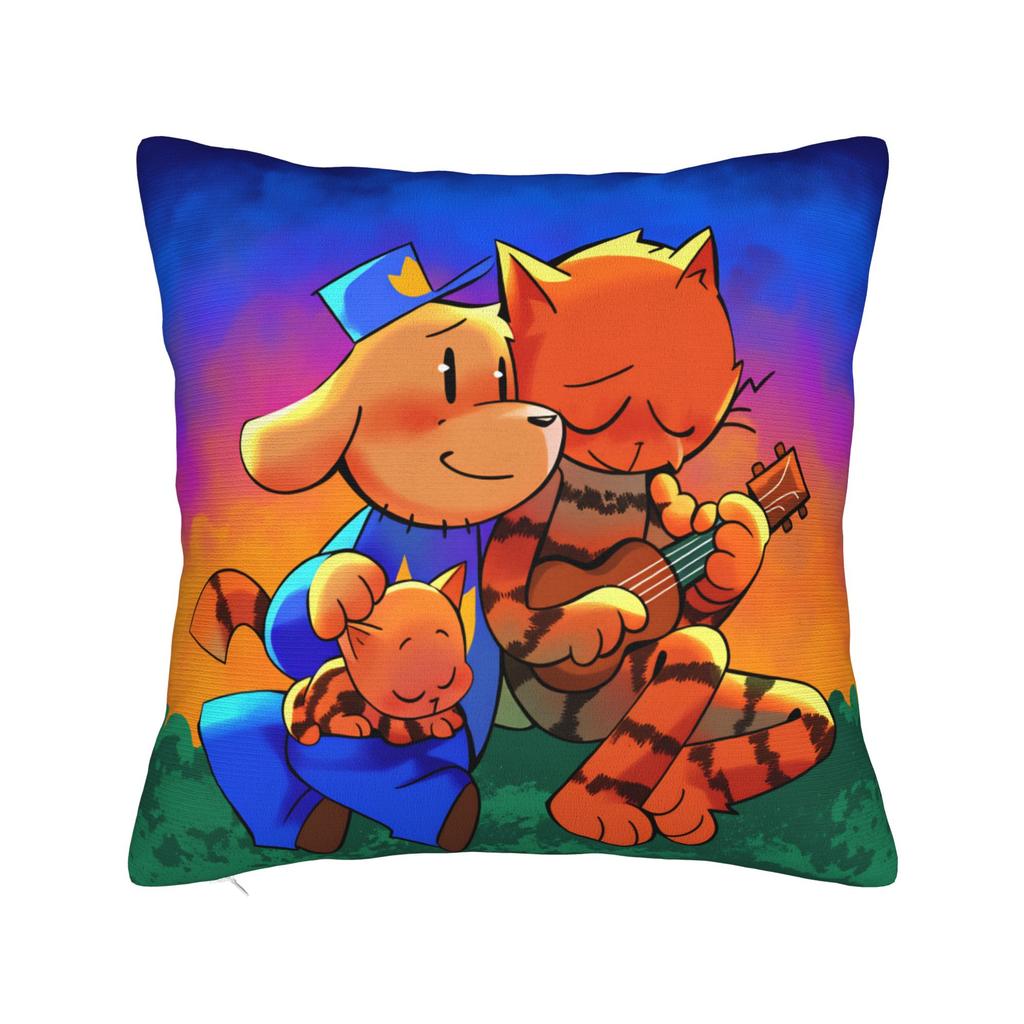 Pillow Case Dog Man Comic Anime Soft Pillow Cover For Wedding Party Home Decor Cute Funny Pillowcases