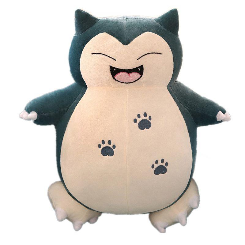 Adorable Smiley Snorlax Pokemon Plush Stuffed Animal Doll Perfect For Kids And Babies
