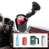 1PC Adjustable Universal Car Window Black Drinks Bottle Holder with Suction Cup