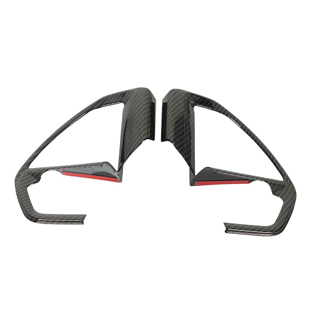 Steering Wheel Frame Panel Carbon Fiber Style Control Panel Trim Decal Sticker for Tundra XK70 2022 and Later