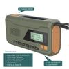 DAB/FM Bluetooth Radio Outdoor Emergency Radio 4500Mah Battery Radio Portable Solar Hand Crank Radio-BCBW