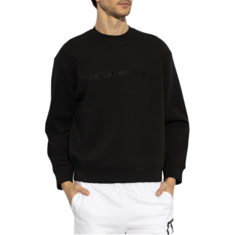 EMPORIO ARMANI The Sustainability Collection Crewneck Sweatshirt EM001126-AF10013-UC001